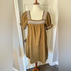 Madewell linen dress Small